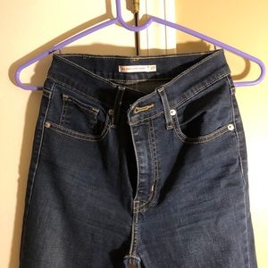 Levi’s mile high super skinny 27